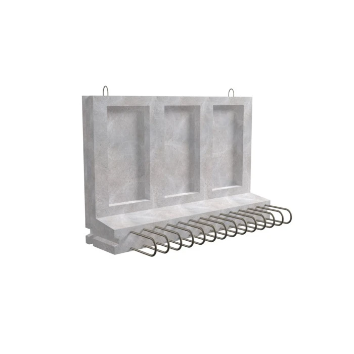 Стеновой блок коллектора КУ-36