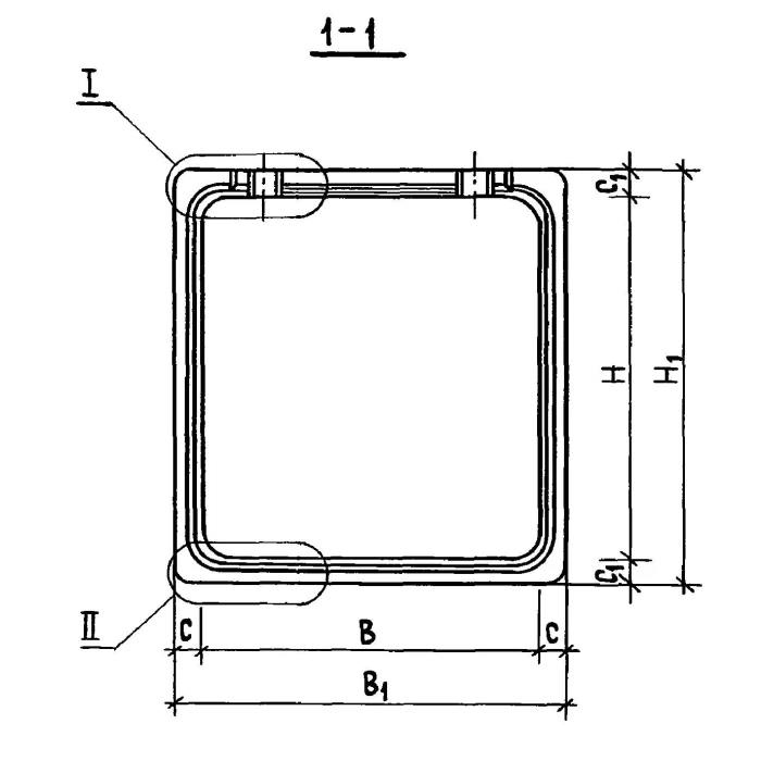 Объёмный элемент БО 30х24-12