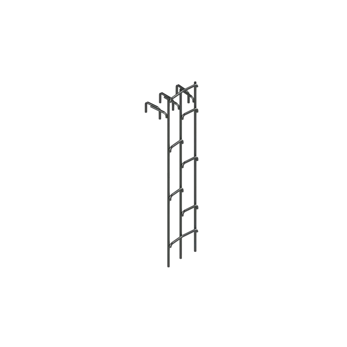 Канализационная лестница КЛ-1.9 (Л-1; Л-18) для колодцев