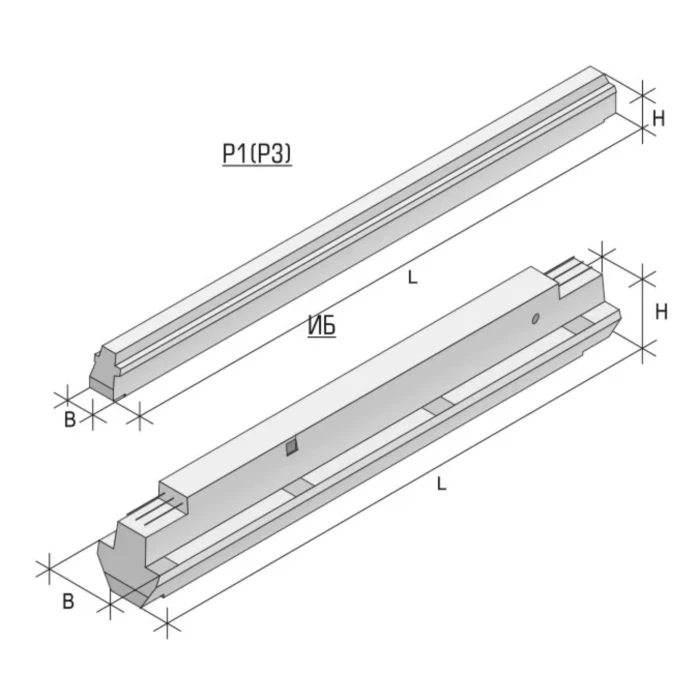 Ригель железобетонный 1Р 4.23-4 С